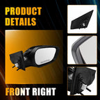Passenger Right Side Mirror for Hyundai Elantra (2015–2016)