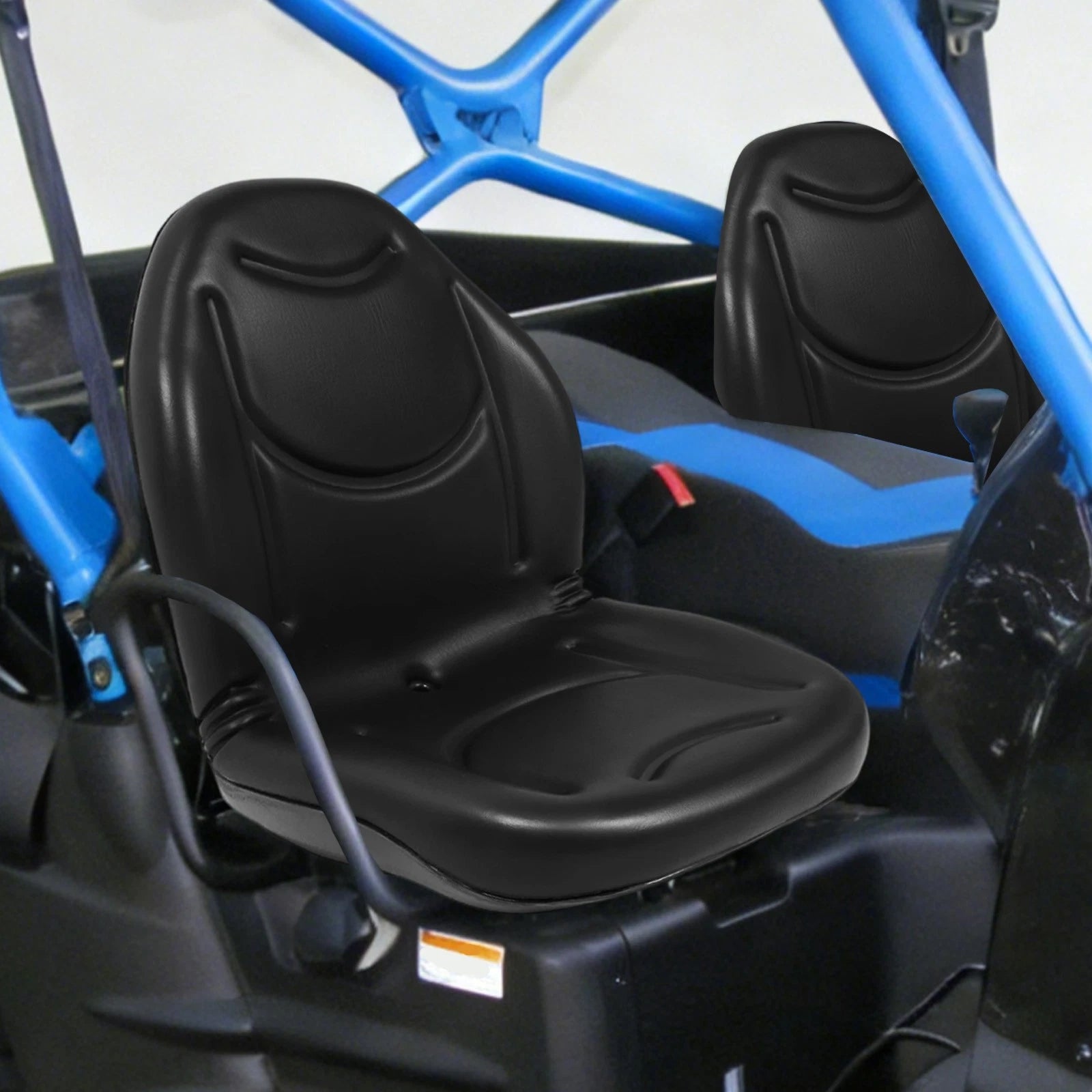 Pair of Black Seats for Kawasaki Teryx 750 Fi 4X4 (2008–2013)
