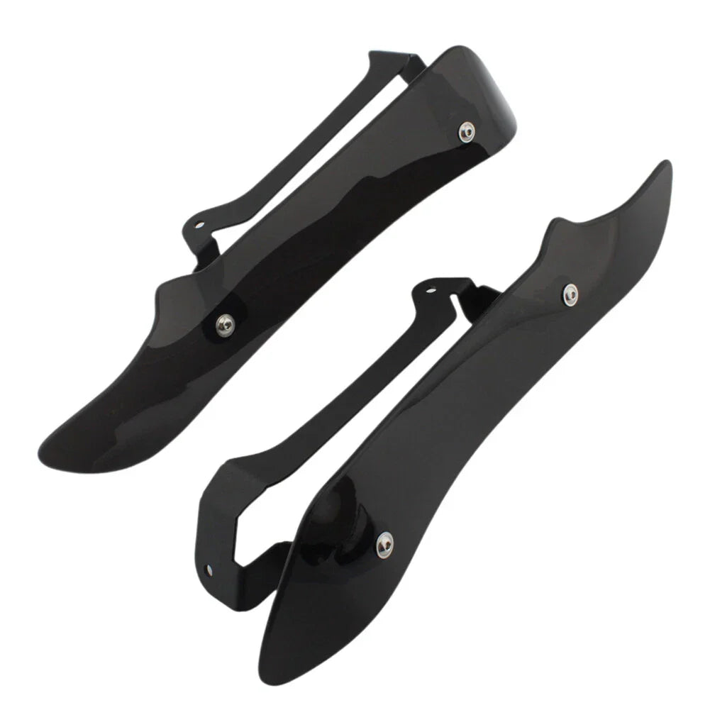 Motorcycle Side Spoilers Wind Deflectors for BMW K1600GT (2017-2023) Black