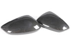Carbon Style Side Wing Mirror Cap Covers for Audi A3 (2022–2025)