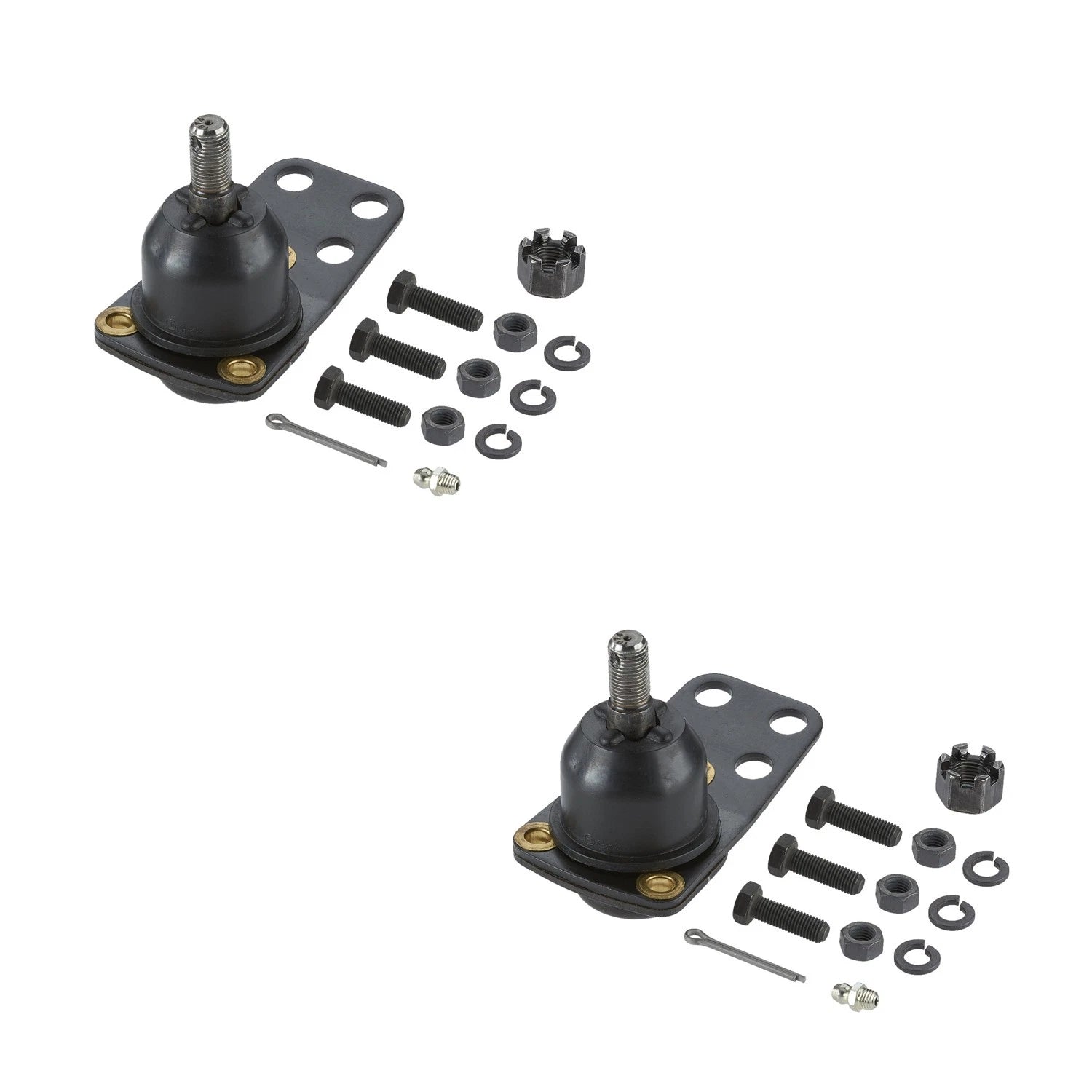 2X Moog Front Lower Suspension Ball Joint Kit for Chevrolet Chevy II (1962–1967)
