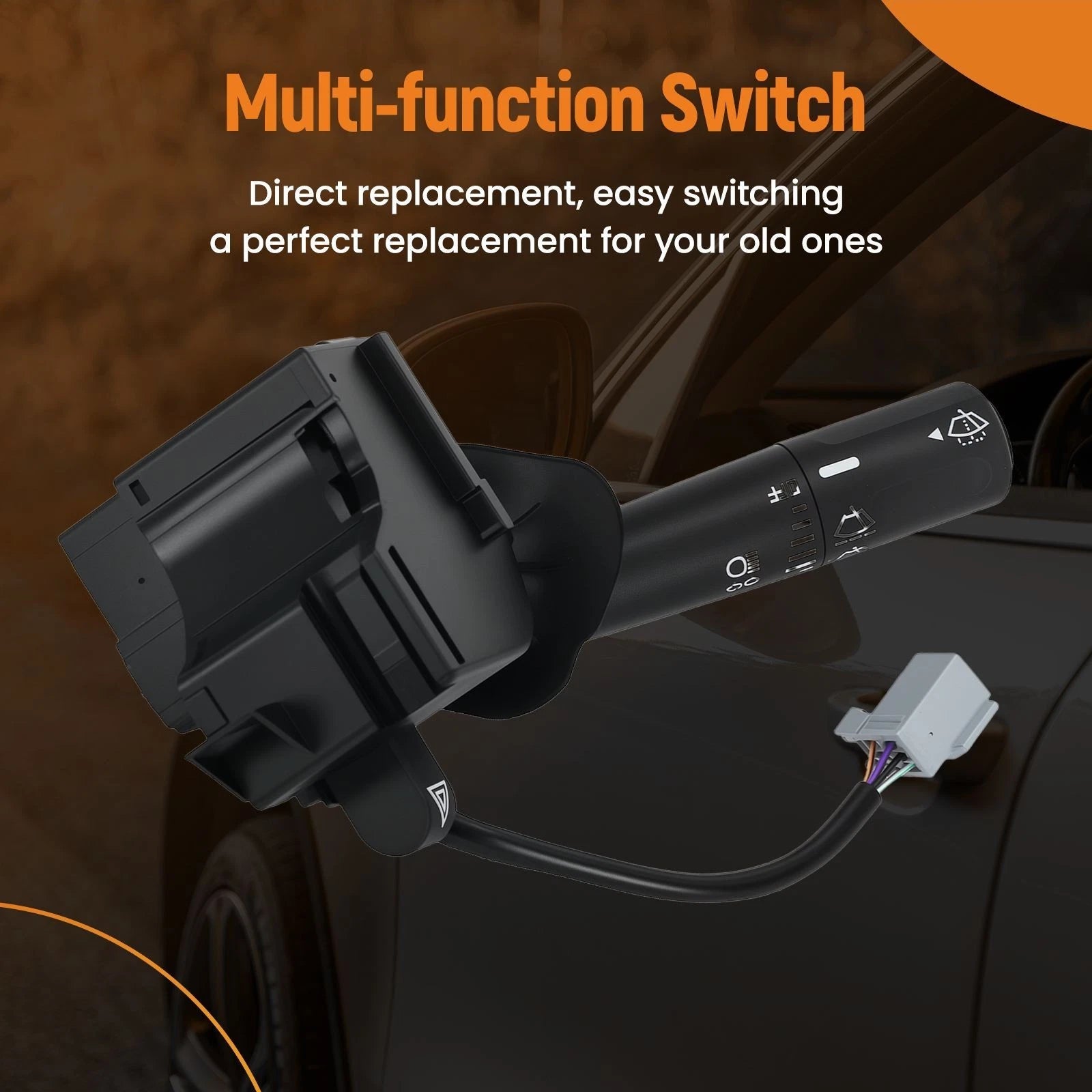 Turn Signal Wiper Switch for Ford F150, Lincoln Mark LT (2006–2008) 6L3Z13K359AA