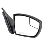 Passenger Side View Mirror for Ford Focus (2015–2018) Black RH