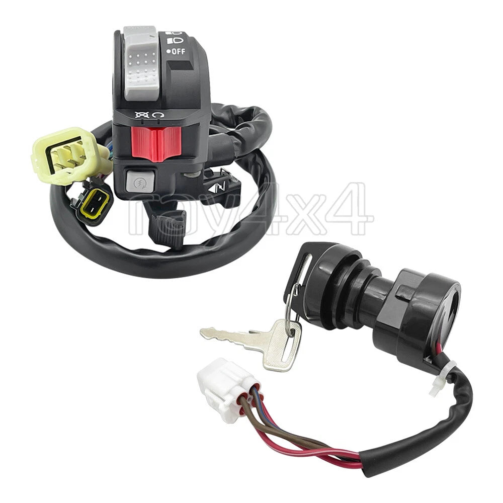 Start Stop Switch & Ignition Key Switch for Yamaha Wolverine 450 (2006–2010)