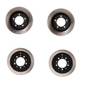 Advics Disc Brake Rotors Kit for Sequoia Tundra (354mm Front, 345mm Rear)