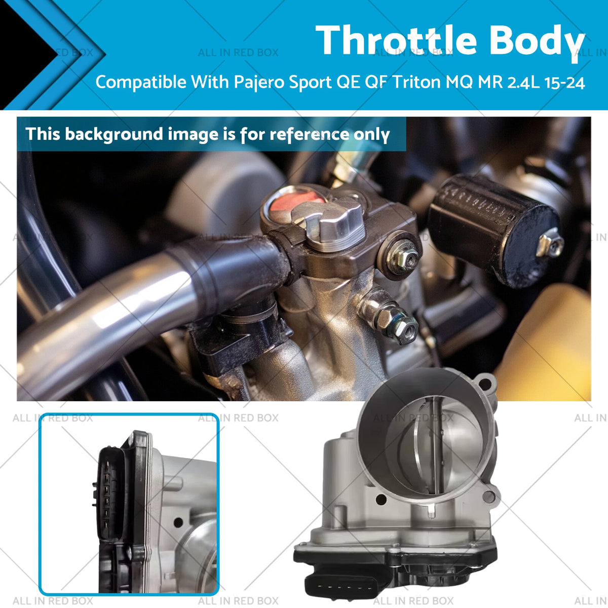 Throttle Body for Mitsubishi Pajero Sport QE QF Triton MQ MR 2.4L (2015–2024)