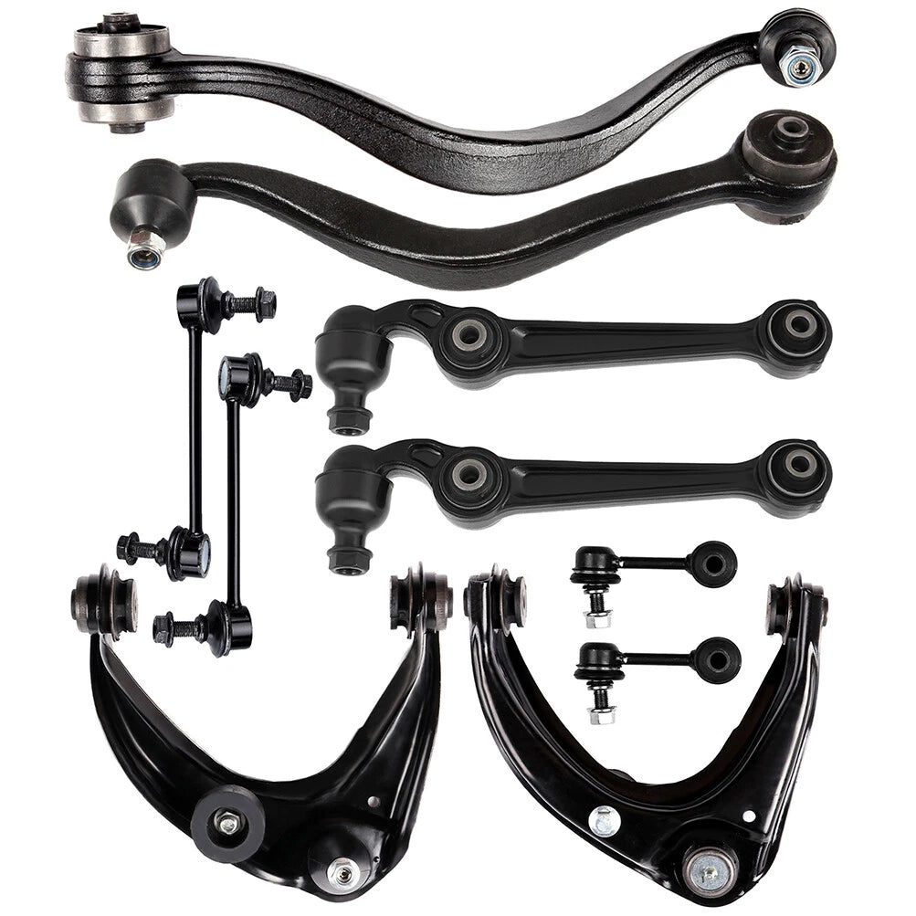 Set of 10 Control Arms and Sway Bars for Ford Fusion (2010–2012)