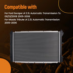 Aluminum Radiator for Ford Escape/Tribute 2.3L (2005–2008) FO3010257