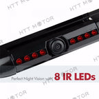 HD Color CMOS Rear View Backup Camera for Universal License Plate Frame