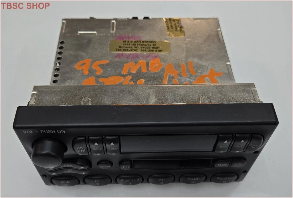 Radio Tape AM FM Receiver for Lincoln Mark VIII (1995–1996) F5LF-19B165-AE