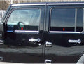 4pc. Luxury FX Chrome Window Sill Trim for 2007-2018 Jeep Wrangler