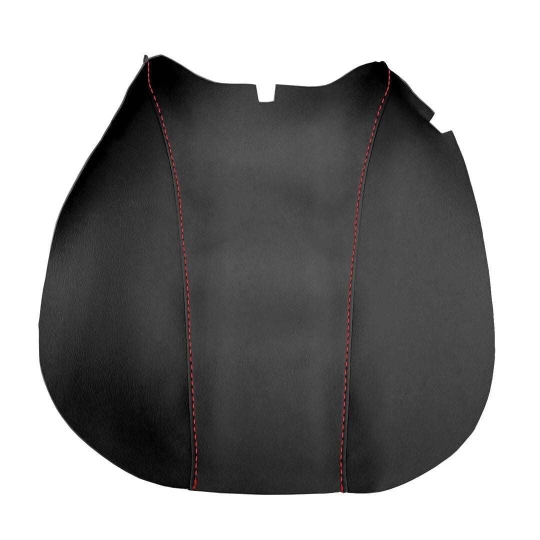 Center Console Armrest Lid Cover for Acura RDX (2019–2021) Red Stitch