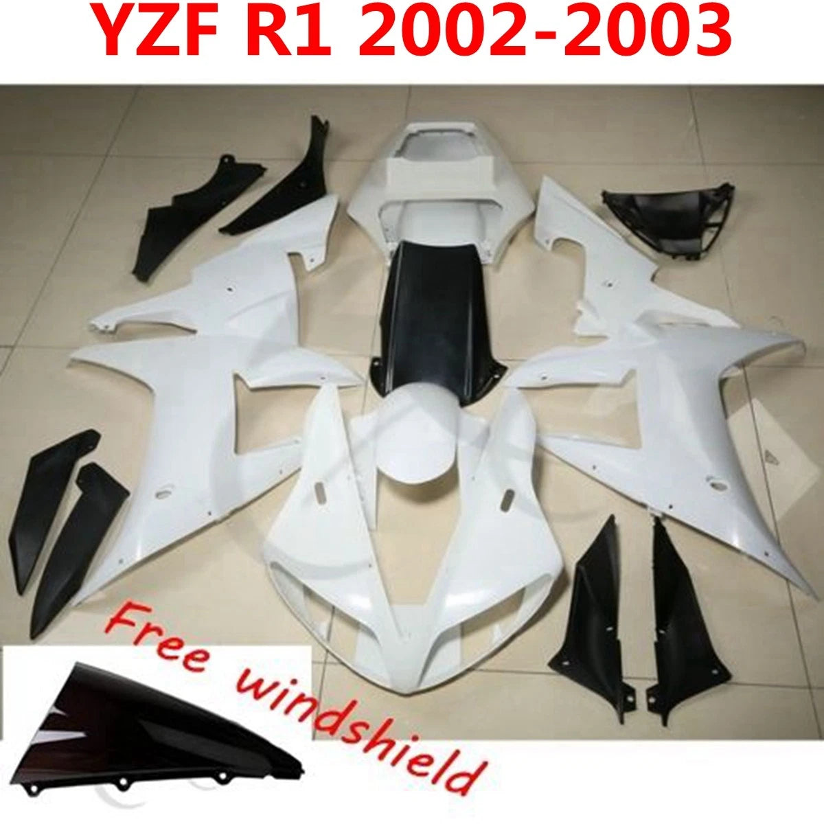 Unpainted Fairing Bodywork for Yamaha YZF R1 (1998–2019)