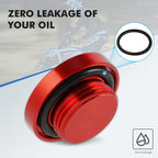 NICECNC Crankcase Oil Drain Plug for Yamaha Raptor 700/700R YFM700 (2006–2026)