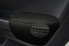 Rear Door Armrest Vinyl Cover for Honda Civic Sedan (2012–2015) Gray Stitch