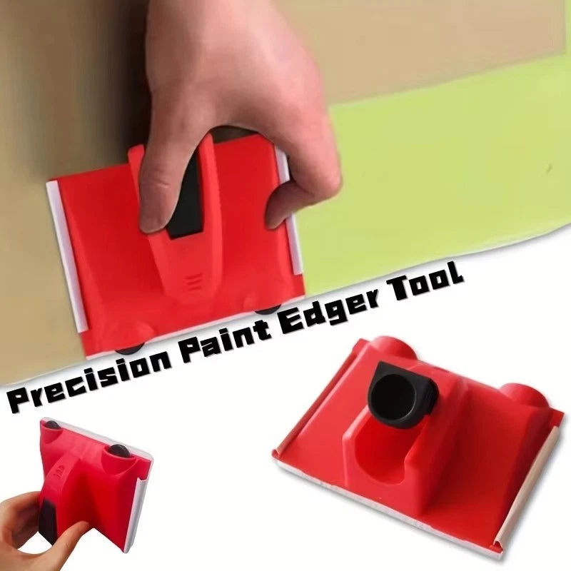 Set of 4 Corner Brushes with Plastic Thread Connector for Painting Moldings