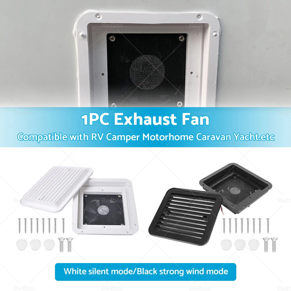 12V Fridge Vent Fan for RV Trailer
