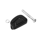 2X Black Foot Shift Pegs for Harley Touring Softail Fat Boy