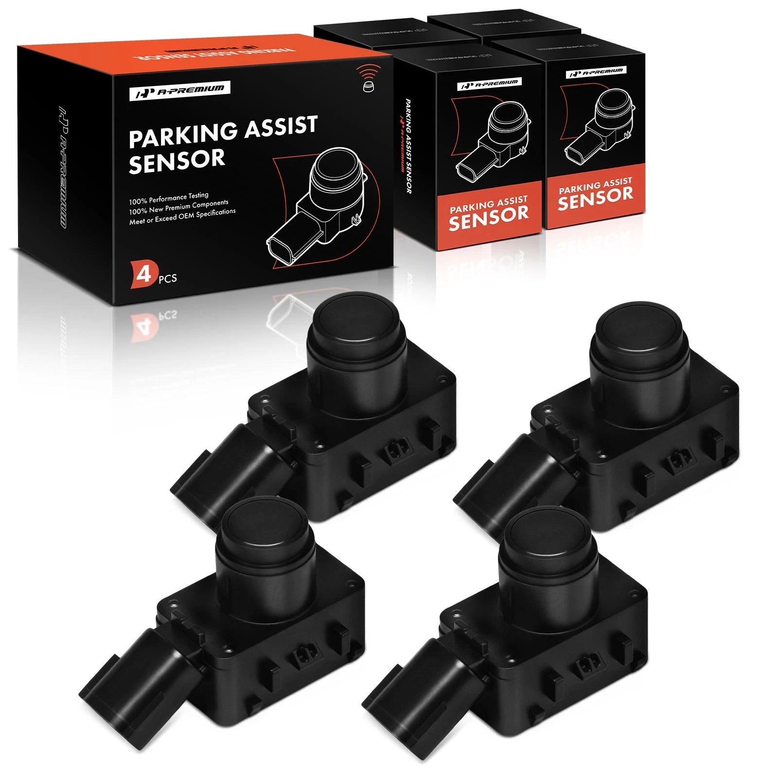 4 Parking Assist Sensor Front for Toyota Prius Prime (2021–2025)