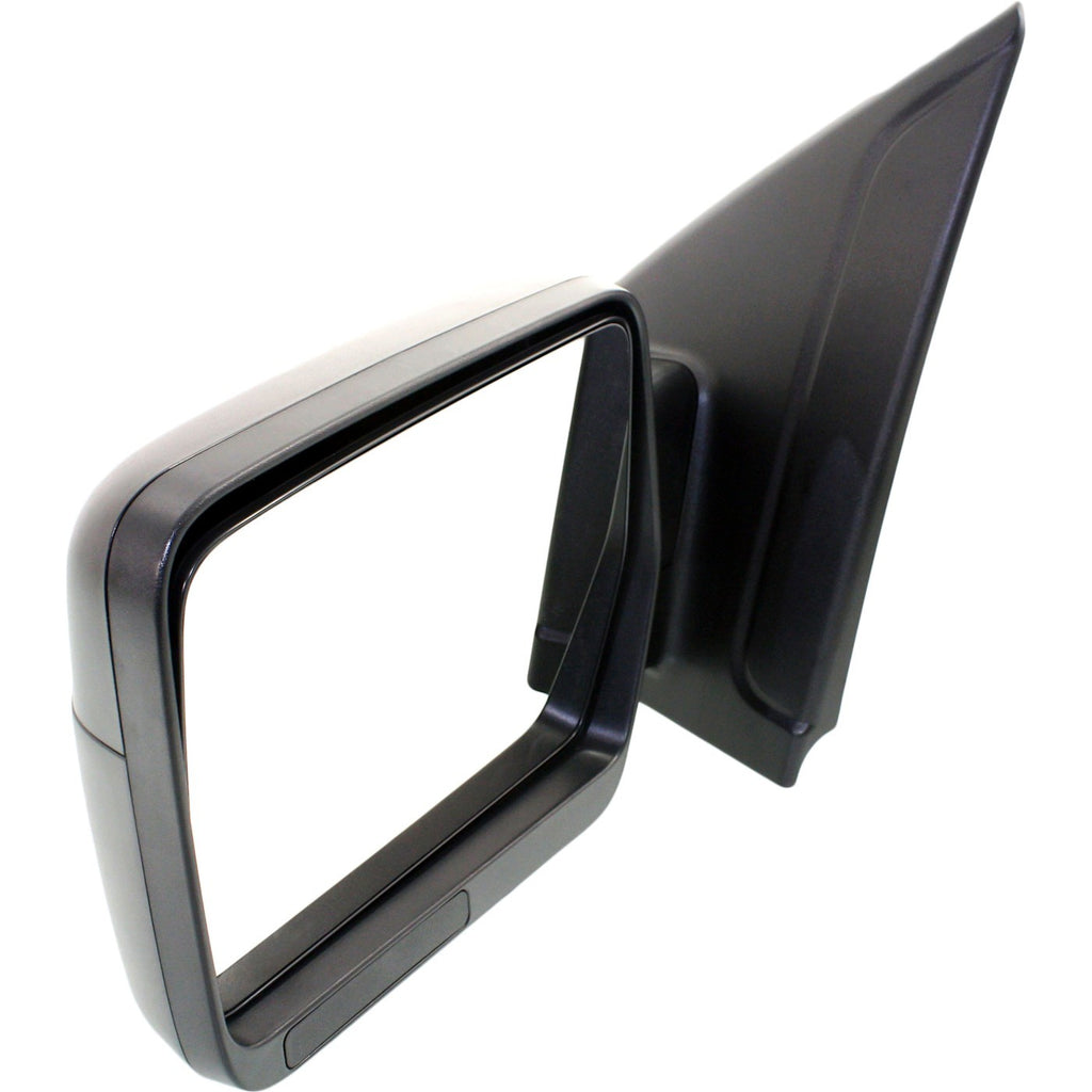 Power Mirror for Ford F-150 (2009–2010) Front Left Manual Folding Black
