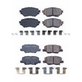PowerStop Z17 Low-Dust Ceramic Brake Pads Kit for Mazda 3 (2010–2013)