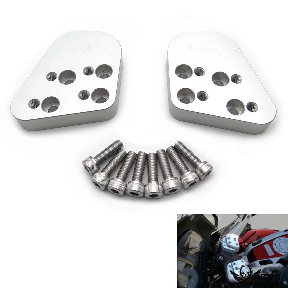 Set of 2 Handlebar Riser Spacers for BMW R1100 Series (1993–2014)
