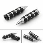 1" Grip Hand Bar End for Kawasaki VN 800 900 1500 1600, Honda Shadow VTX T9