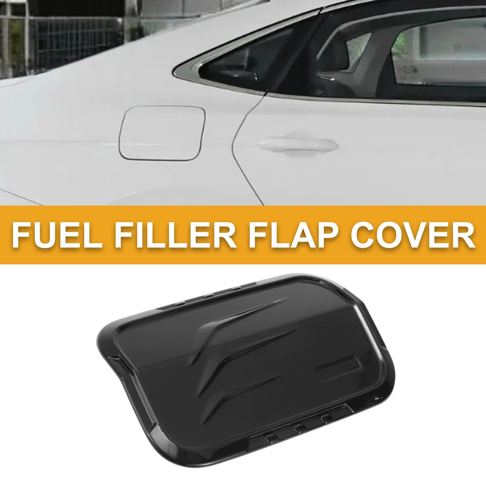 Fuel Tank Door Cap for Toyota Prado (2024–2025) Black