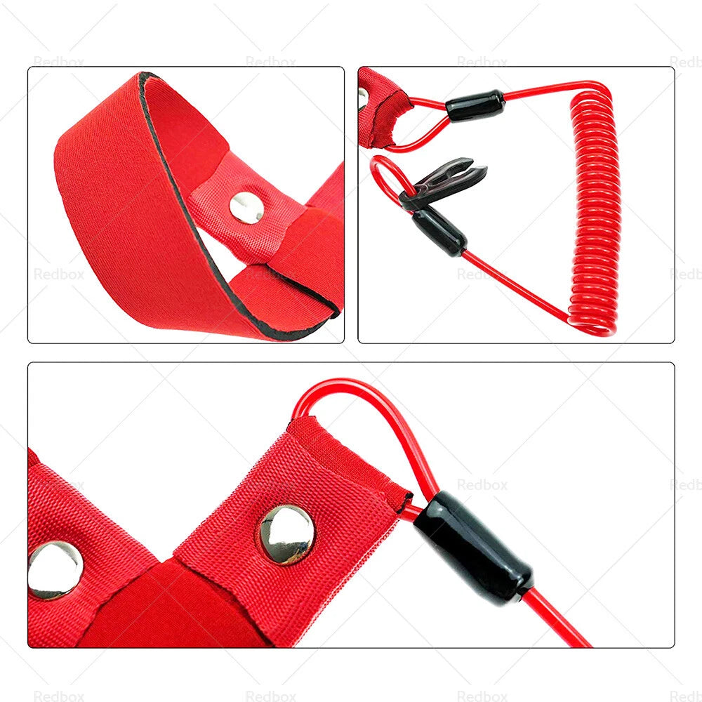 Stop Kill Key Floating Safety Wrist Lanyard for Yamaha Jet Ski
