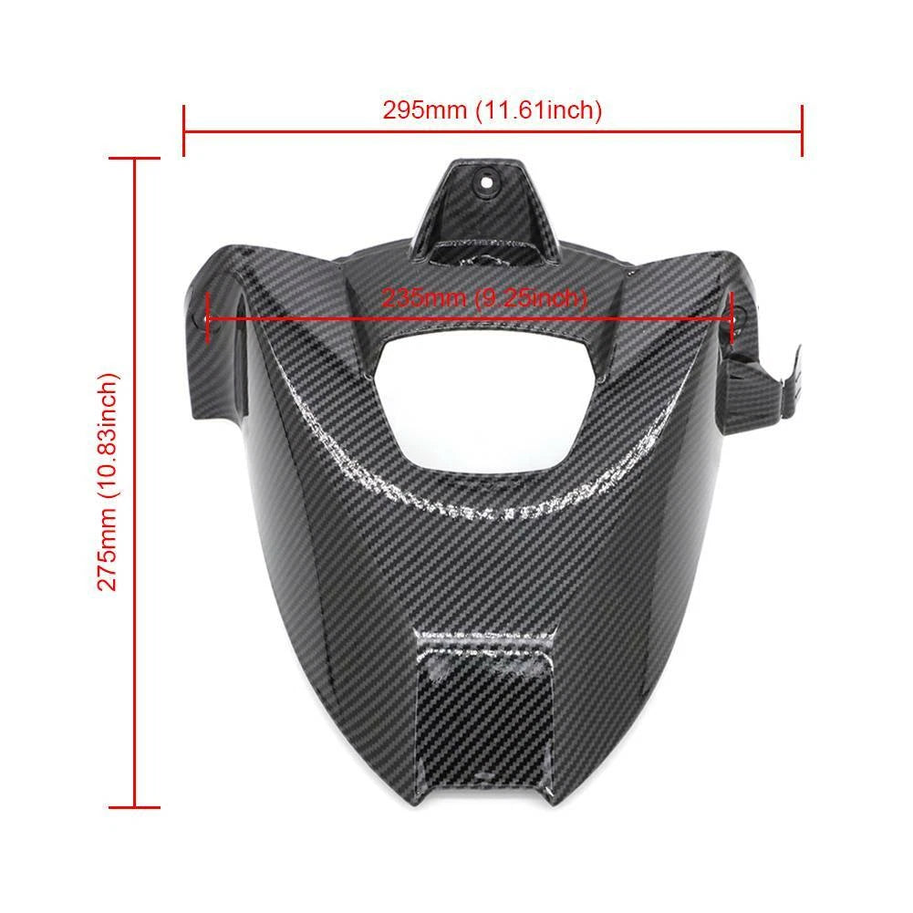 Carbon Fiber Rear Fender Mud Guard for BMW S1000RR S1000R (2009–2019)