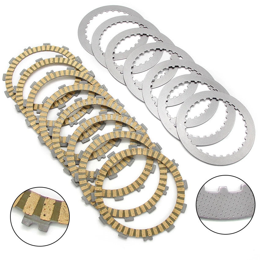 Clutch Friction Disc Plate Kit for Honda CRF450X CRF450R CRF450XRL (2005–2023)