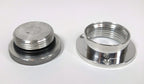 Polished Aluminum Valve Cover Bung Rear End Inspection for Universal (Universal)