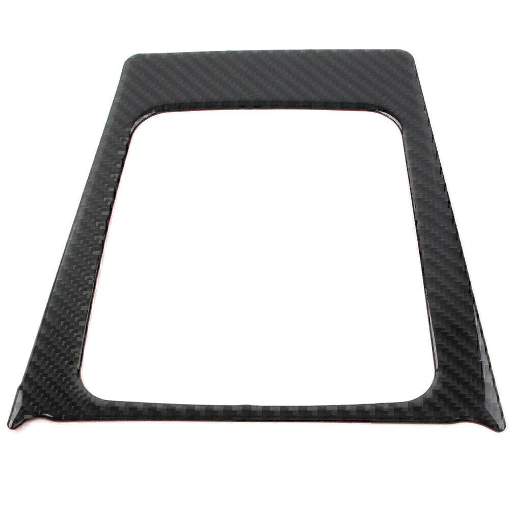Carbon Fiber Black Gear Shift Panel Trim for Subaru Forester (2013-2018)