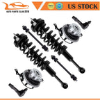 Front Struts Assembly Wheel Hub Tie Rods Sway Bars for Mercury Mountaineer (2006–2010)