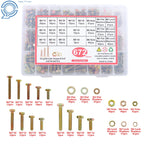 672PC Heavy Duty Metric Bolts Nuts Assortment Kit Grade 8.8 Hex Head