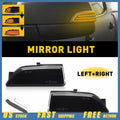 2X Sequential LED Side Mirror Turn Signal Lights for Ford Ranger (2019–2023)