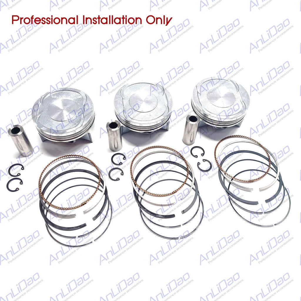 Piston Kit for Can Am Maverick X3 Stock Bore Cylinder 74mm (All 3) 420892821
