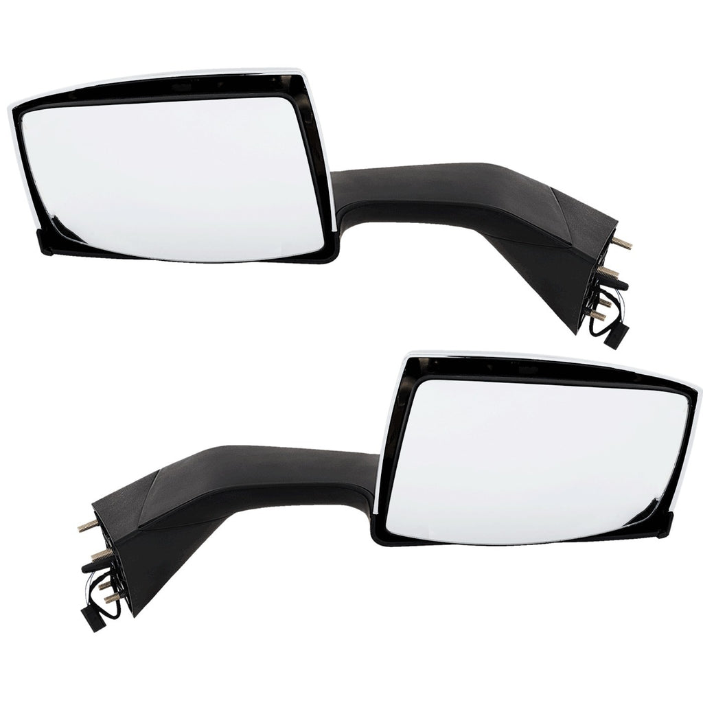 Set of 2 Heated Mirrors for Volvo VNL