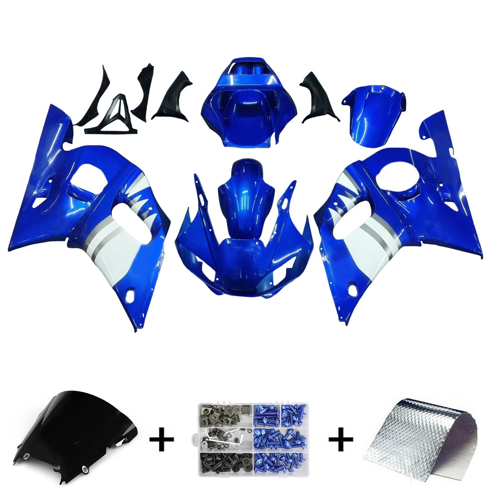 Injection Fairing Kit for Yamaha YZF 600 R6 (1998–2002)