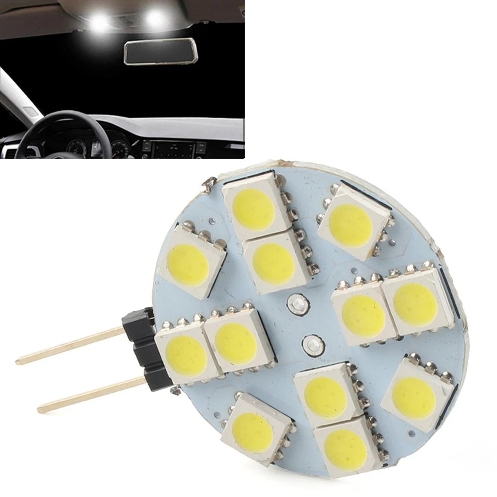 G4 Socket Light Bulb 5050 12 SMD for Car RV Landscape Trailer