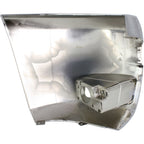 Bumper End Cap for Chevrolet Silverado 2500 HD 3500 HD (2007–2012) Chrome