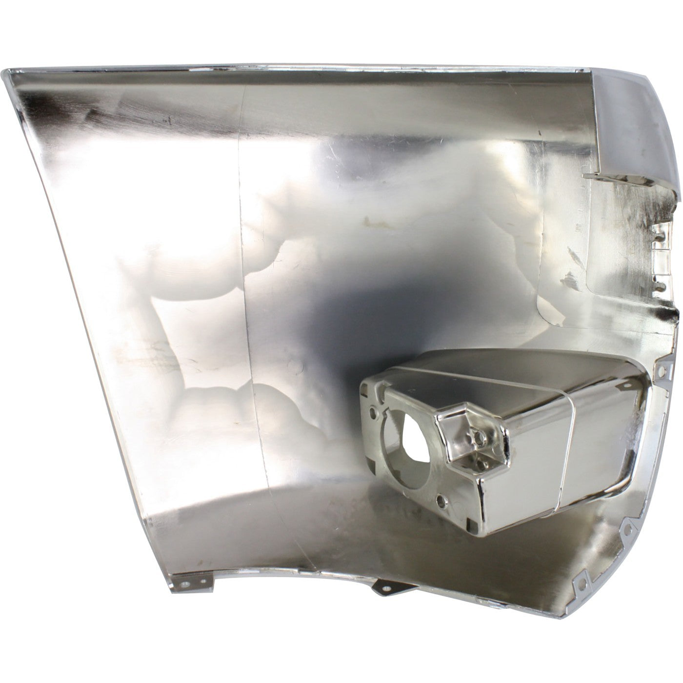 Bumper End Cap for Chevrolet Silverado 2500 HD 3500 HD (2007–2012) Chrome