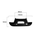 Carbon Fiber Steering Wheel Lower Cover Trim for Chevrolet Camaro (2016-2023)