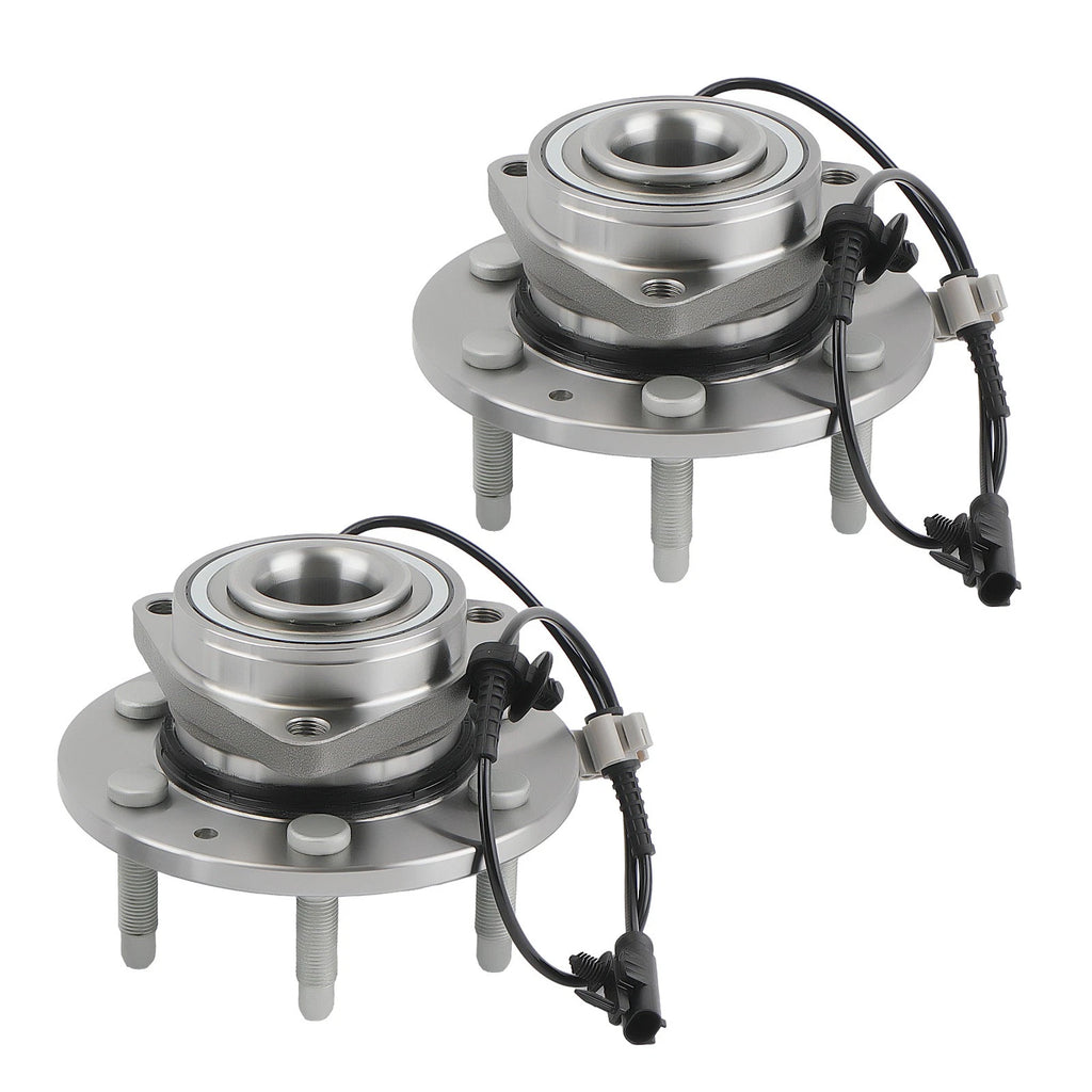 Pair Front Wheel Bearing For Chevy Silverado Gmc Sierra 1500 Tahoe 4wd new