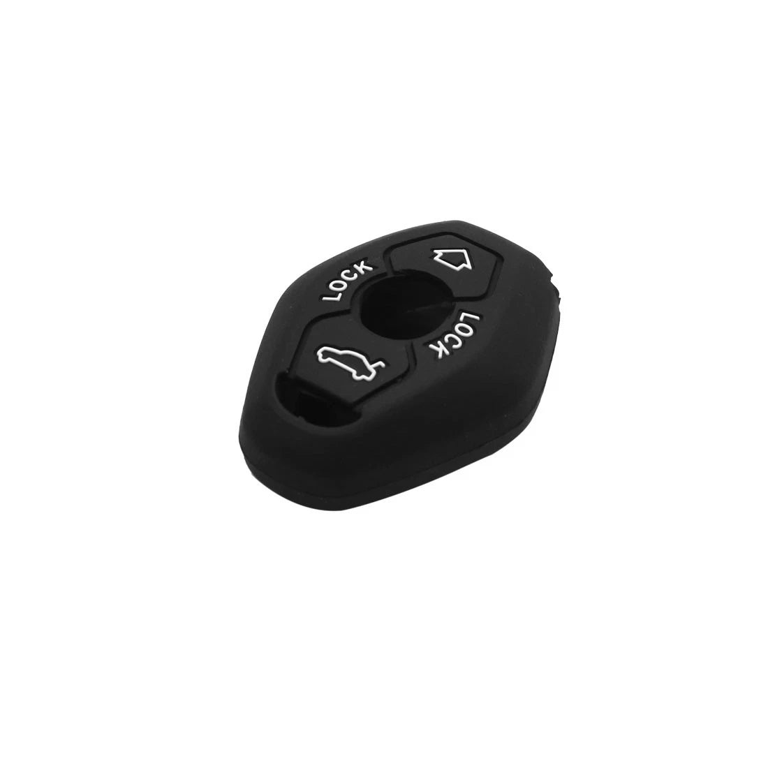 2X Black Silicone 2 Button Remote Key Cover for BMW 