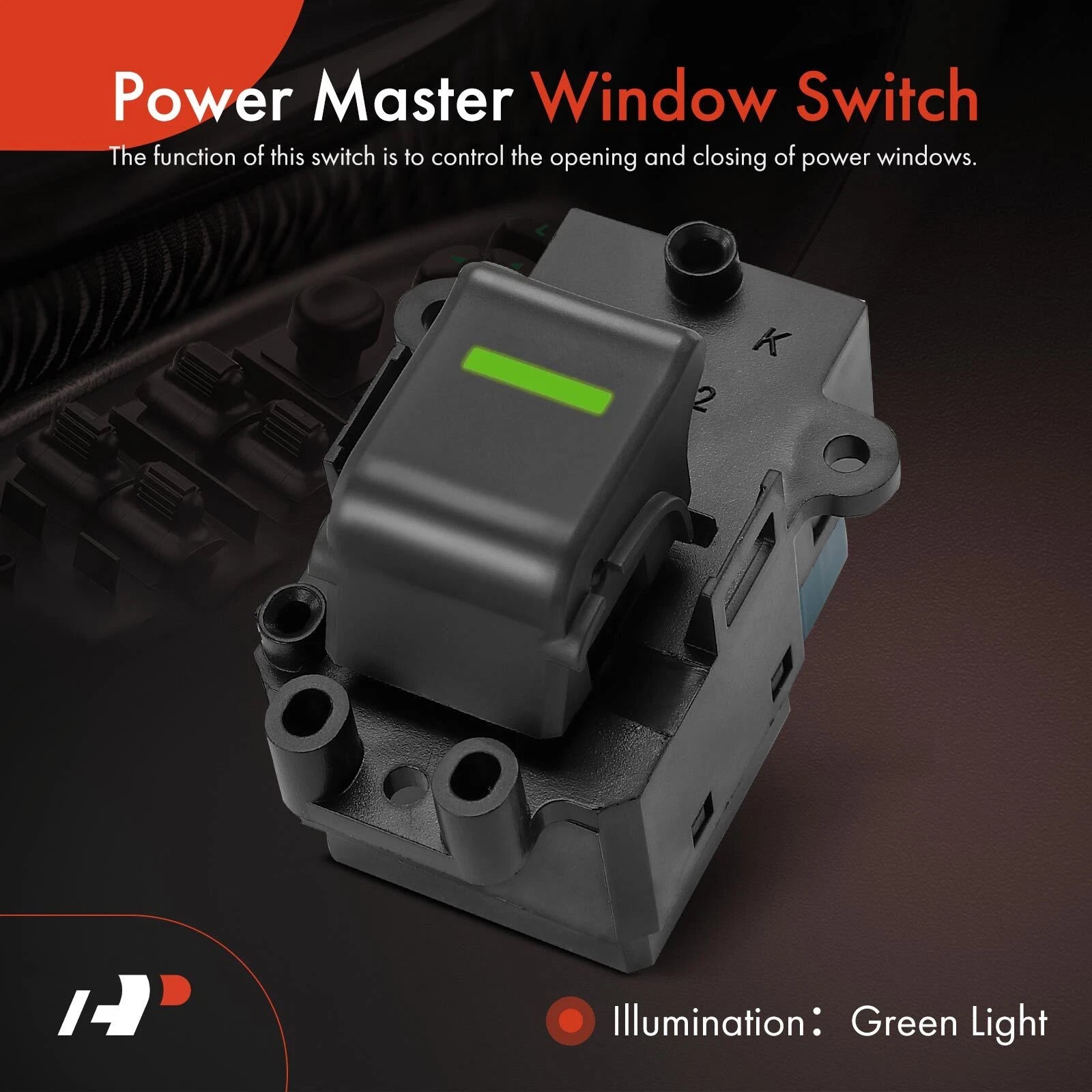 Rear Power Window Switch for Honda Ridgeline (2006-2008)