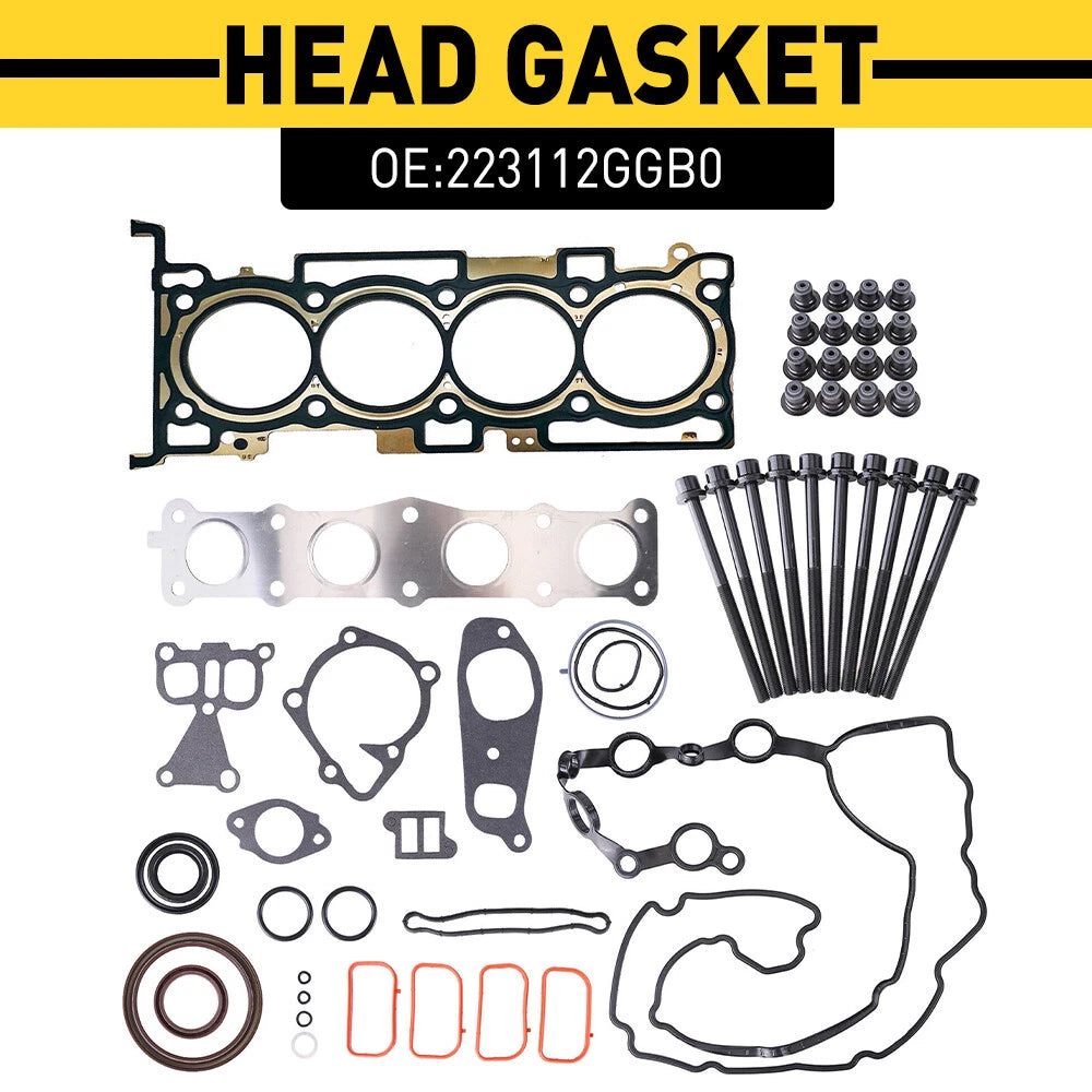 Head Gasket Bolts Kit for Hyundai Kia 2.4L L4 (2015–2020)