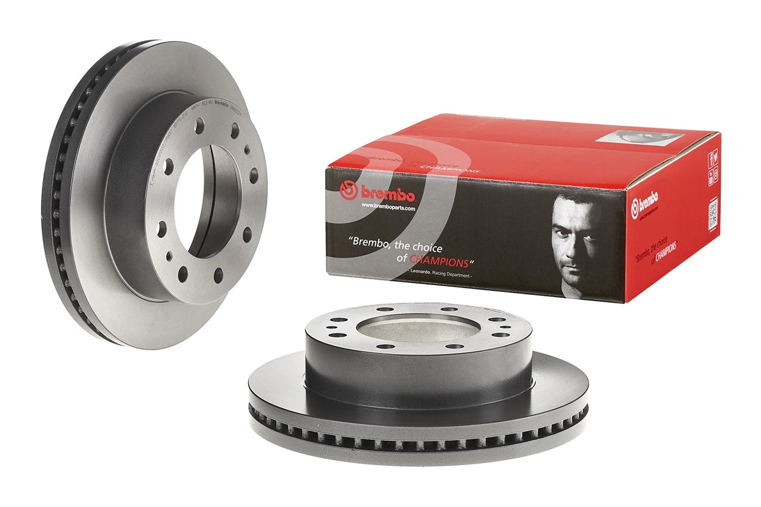 Brembo Coated Brake Disc Rotor for Cadillac Chevy GMC Hummer