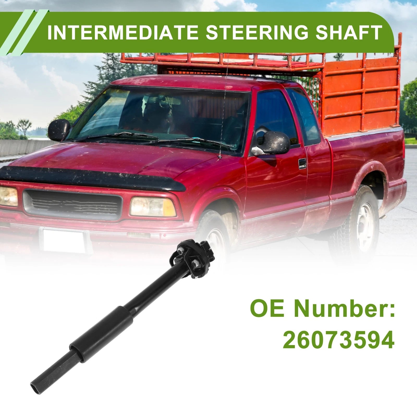 Steering Column Shaft for Chevrolet Blazer (1998–2004) No. 26073594 Metal