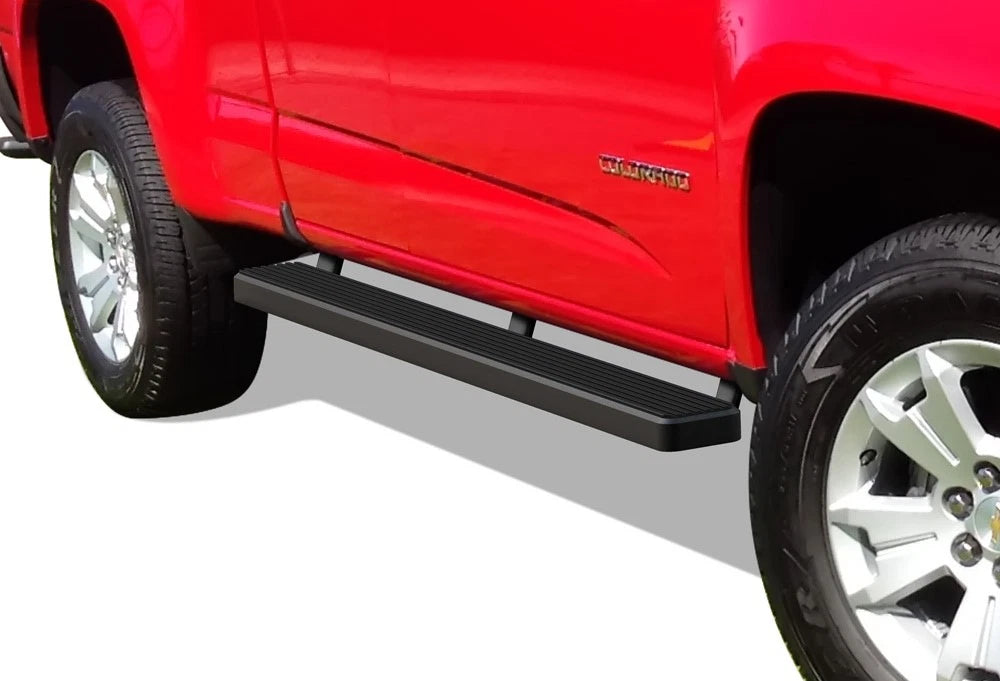 5-Inch Black Running Boards for Chevy Colorado GMC Canyon (2015–2026)